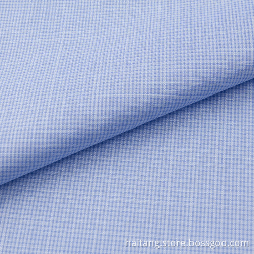 Check Cotton fabric Microfiber Dobby Fabric Business Fabric